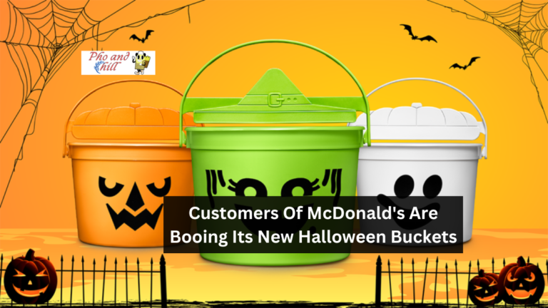 Customers Of McDonald's Are Booing Its New Halloween Buckets